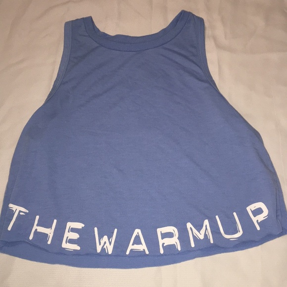 Jessica Simpson Tops - Blue athletic crop top